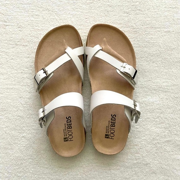 White Mountain Buckle Sandals - Picture 2 of 8